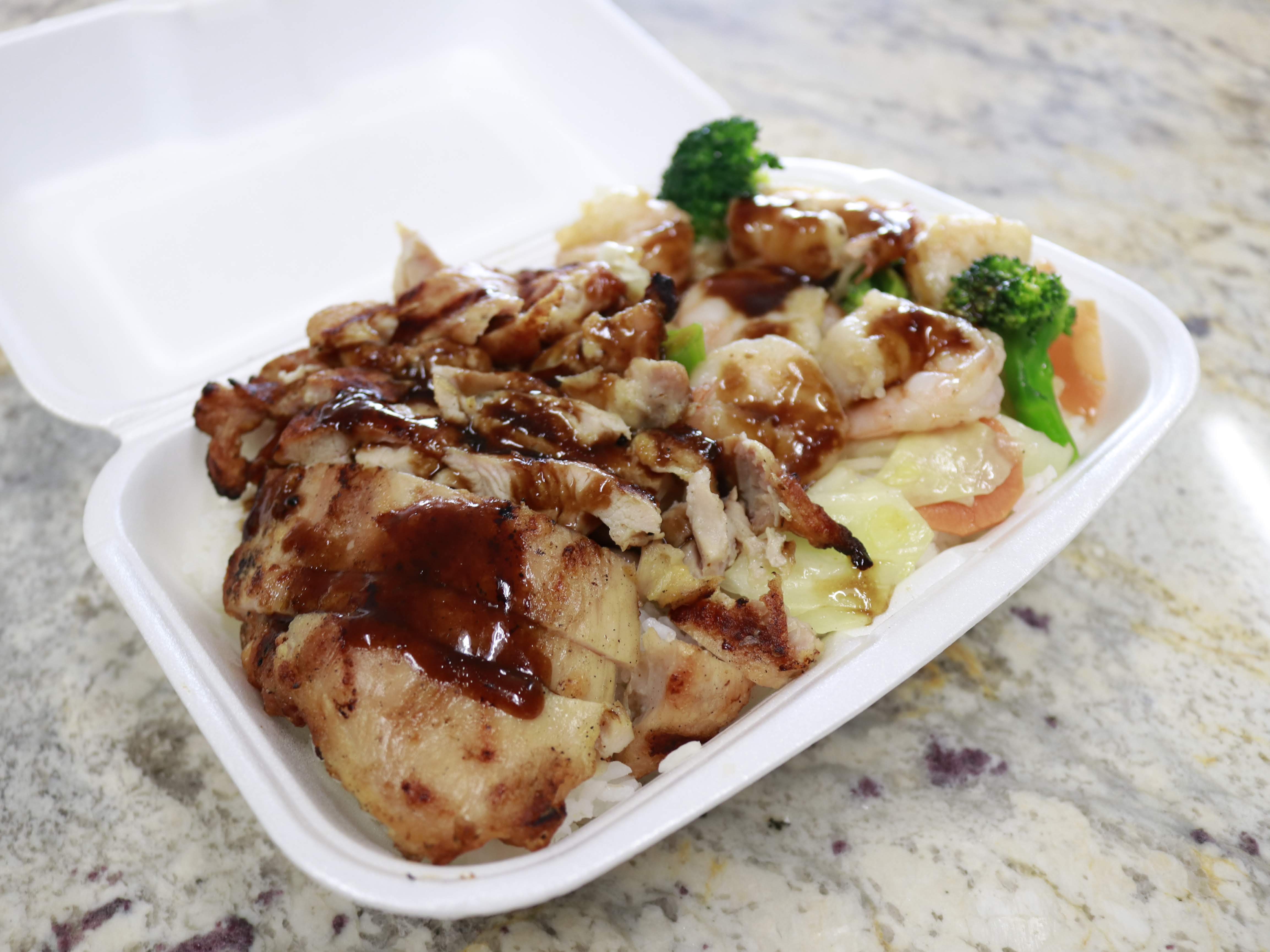 Order Chicken & Shrimp Combo food online from Kento Mandarin Bbq store, Bakersfield on bringmethat.com