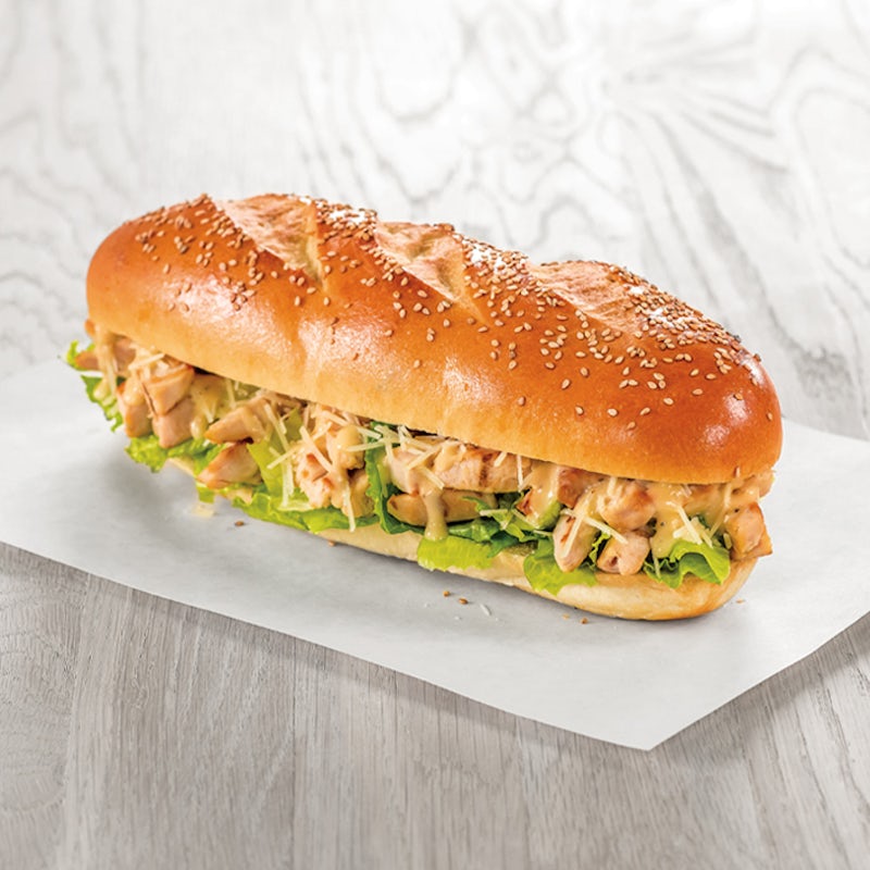 Order Chicken Caesar Sub (Limited Time Only!) food online from DiBella's Subs store, Dublin on bringmethat.com