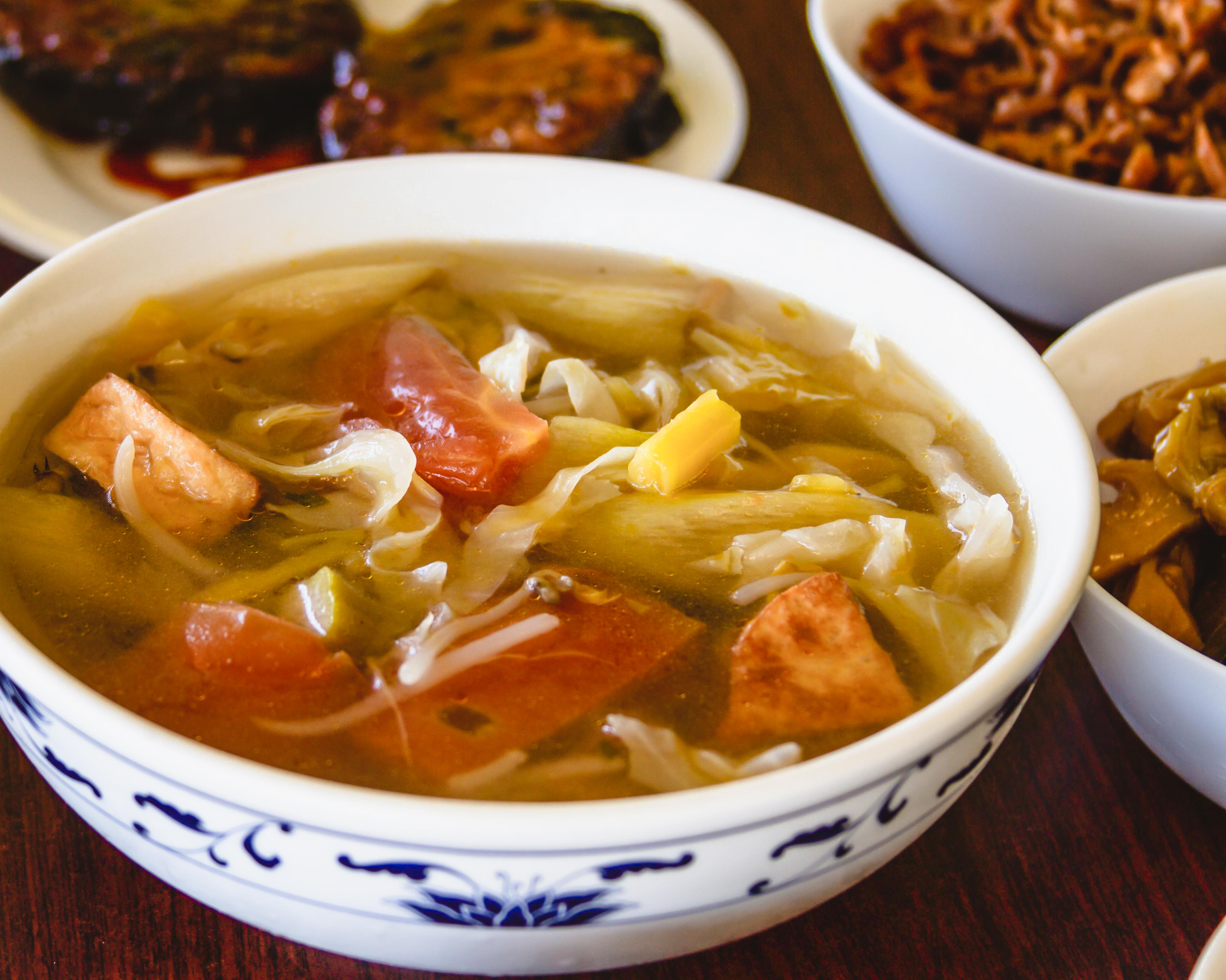 Order Sweet and Sour Soup food online from Thanh Tinh Chay store, San Diego on bringmethat.com