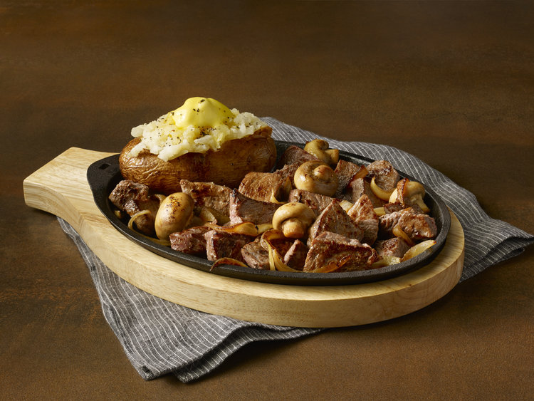 Order Signature Sirloin Tips food online from Bonanza Steakhouse store, Chambersburg on bringmethat.com