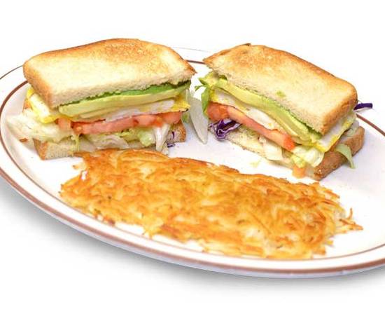 Order Breakfast Sandwich w/ Eggs food online from El Llano Restaurant store, Baldwin Park on bringmethat.com