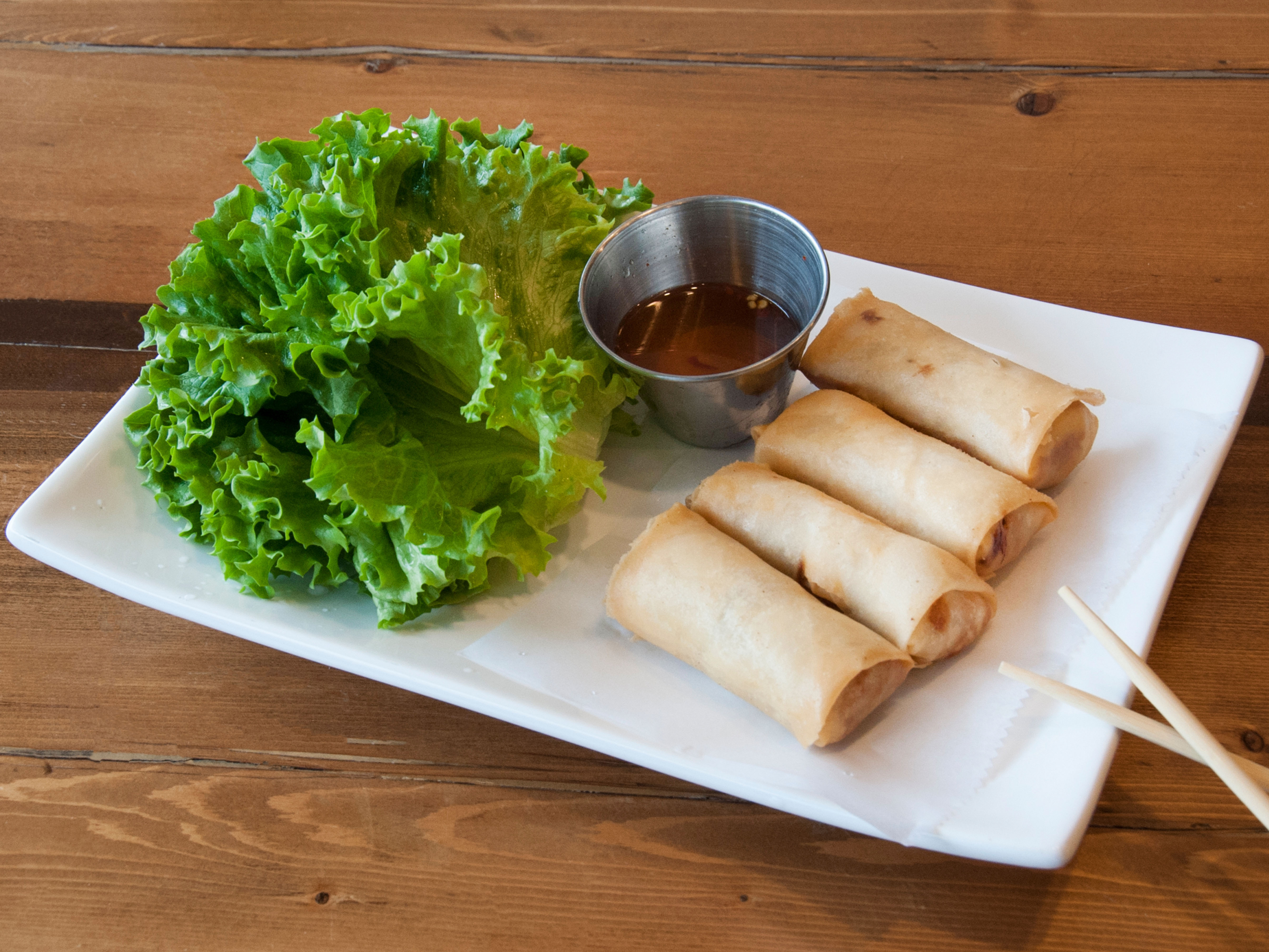 Order Fried Spring Rolls food online from The Pho 2 store, New York on bringmethat.com