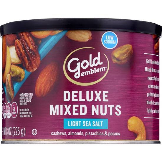 Order Gold Emblem Deluxe Mixed Nuts Lightly Salted food online from Cvs store, VINELAND on bringmethat.com