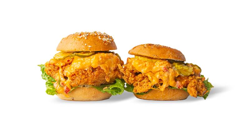 Order Nashville Sliders (2) food online from Bareburger store, Mount Kisco on bringmethat.com