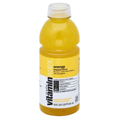 Order Vitamin Water Energy Tropical Citrus 20z food online from 7-Eleven store, Chicago on bringmethat.com