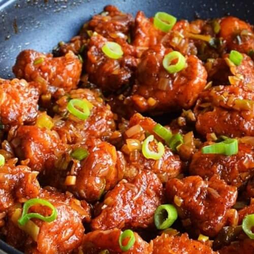 Order Honey Chili Cauliflower food online from Cafe Captain Cook store, Tempe on bringmethat.com