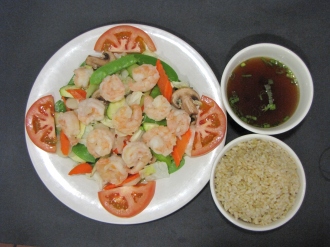 Order 89. Shrimp and Mixed Vegetable Delight food online from Mandarin Chinese Cuisine store, Covina on bringmethat.com