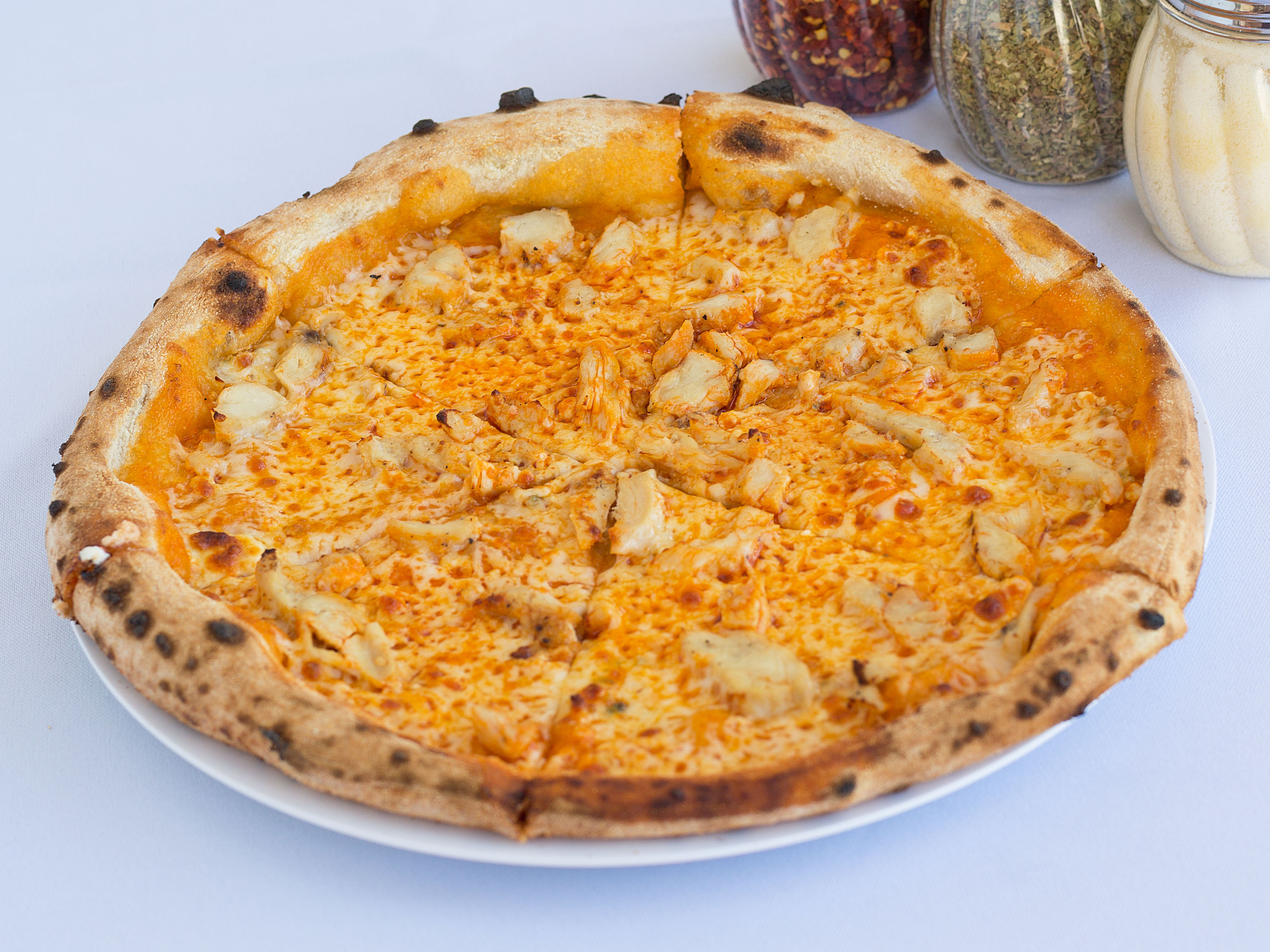 Order 10" Buffalo Chicken Pizza food online from 1000 Degrees Pizzeria store, Midvale on bringmethat.com