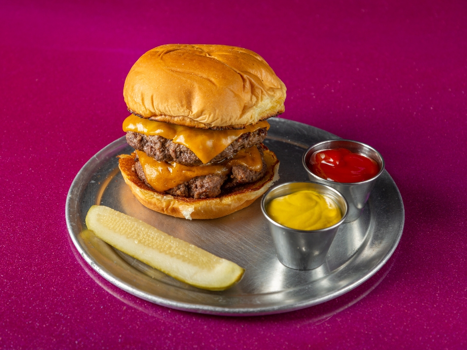 Order Double Cheeseburger food online from Cheeseburger Baby store, Miami Beach on bringmethat.com