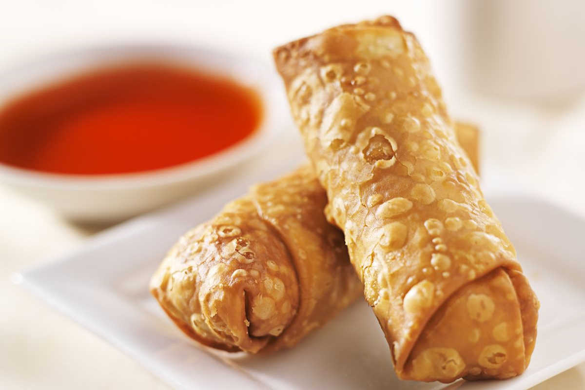 Order 3. Pork Egg Roll food online from Daily Buffet store, Watertown on bringmethat.com
