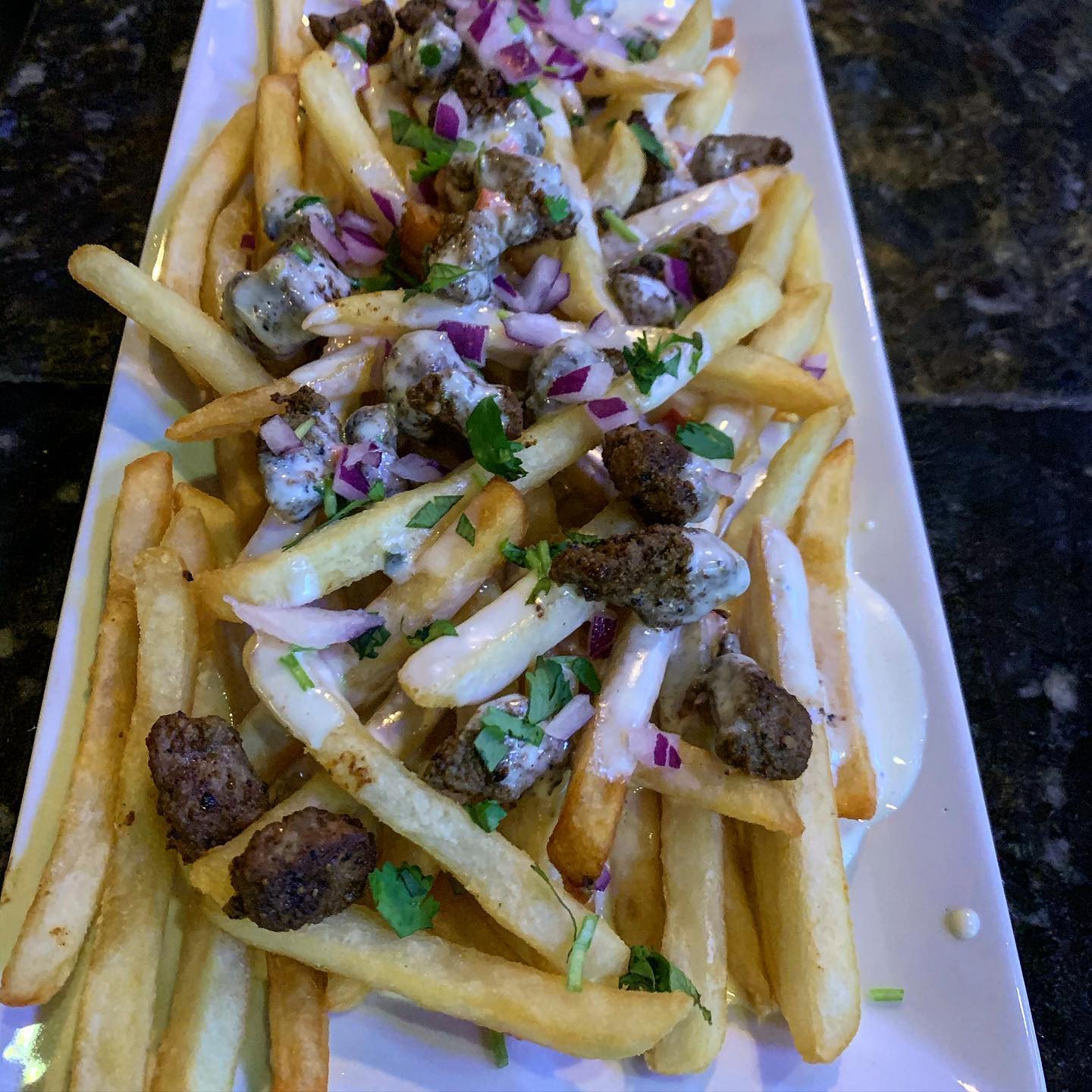 Order Carne Asada Fries food online from Pit Road Bar & Grill store, Charlotte on bringmethat.com