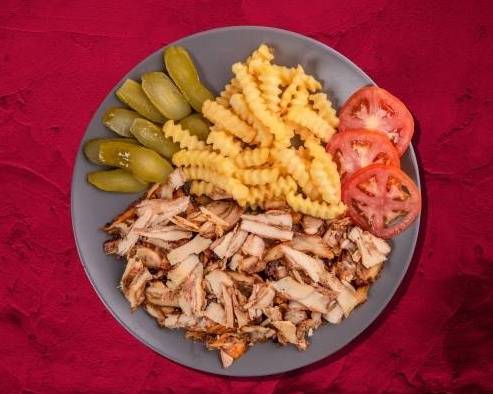 Order Chicken Shawarma Plate food online from Wraps & Apps store, Norristown, on bringmethat.com