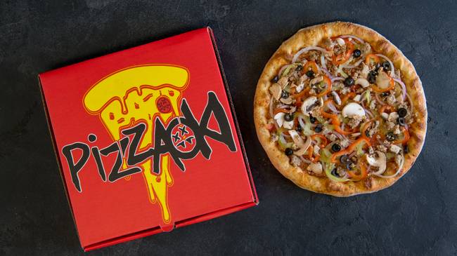 Order Mayhem - Supreme Pizza (12" Small) food online from Pizzaoki store, Los Angeles on bringmethat.com