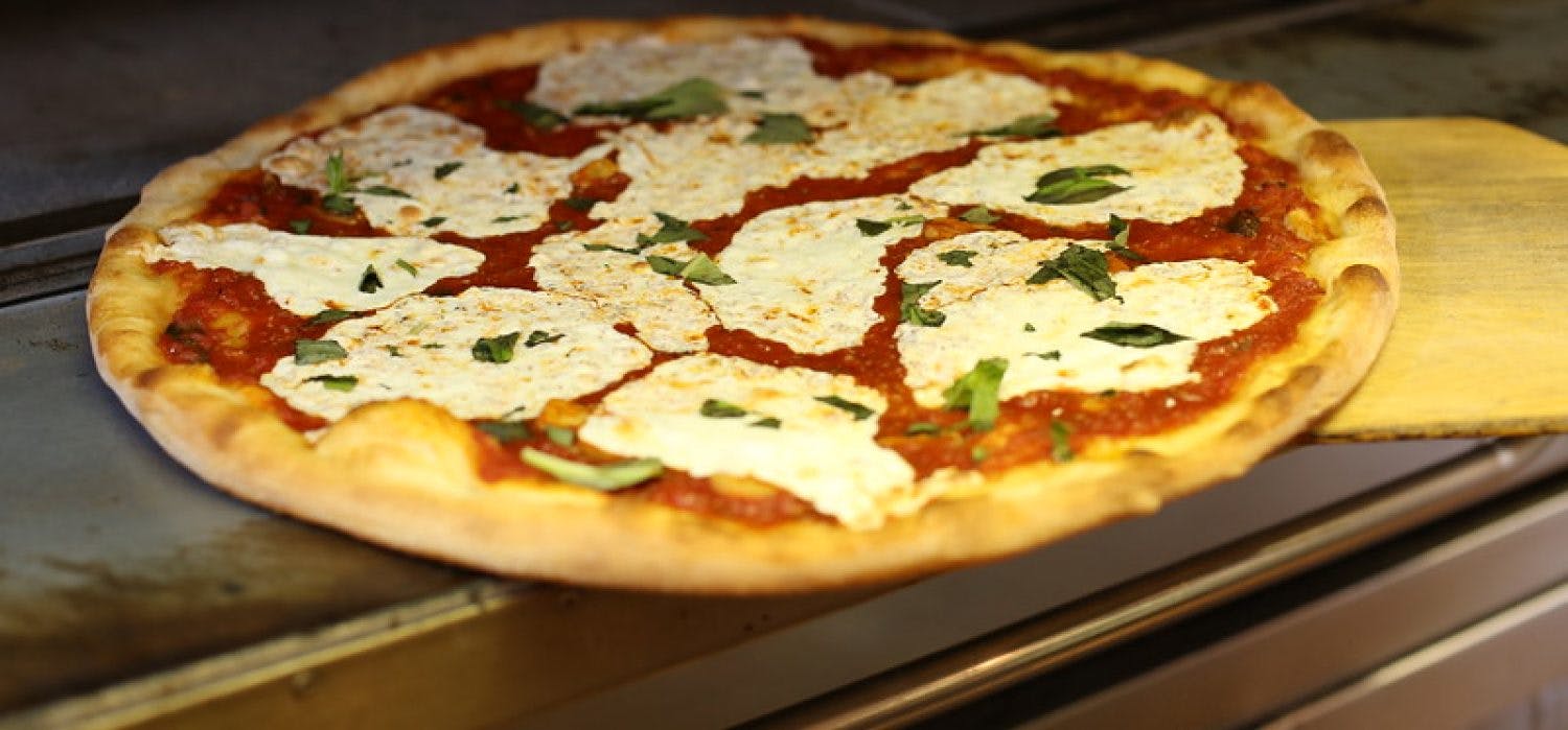 Order Margherita Pizza - Personal 12" food online from Gerardo Pizzeria Restaurant store, Mt Kisco on bringmethat.com