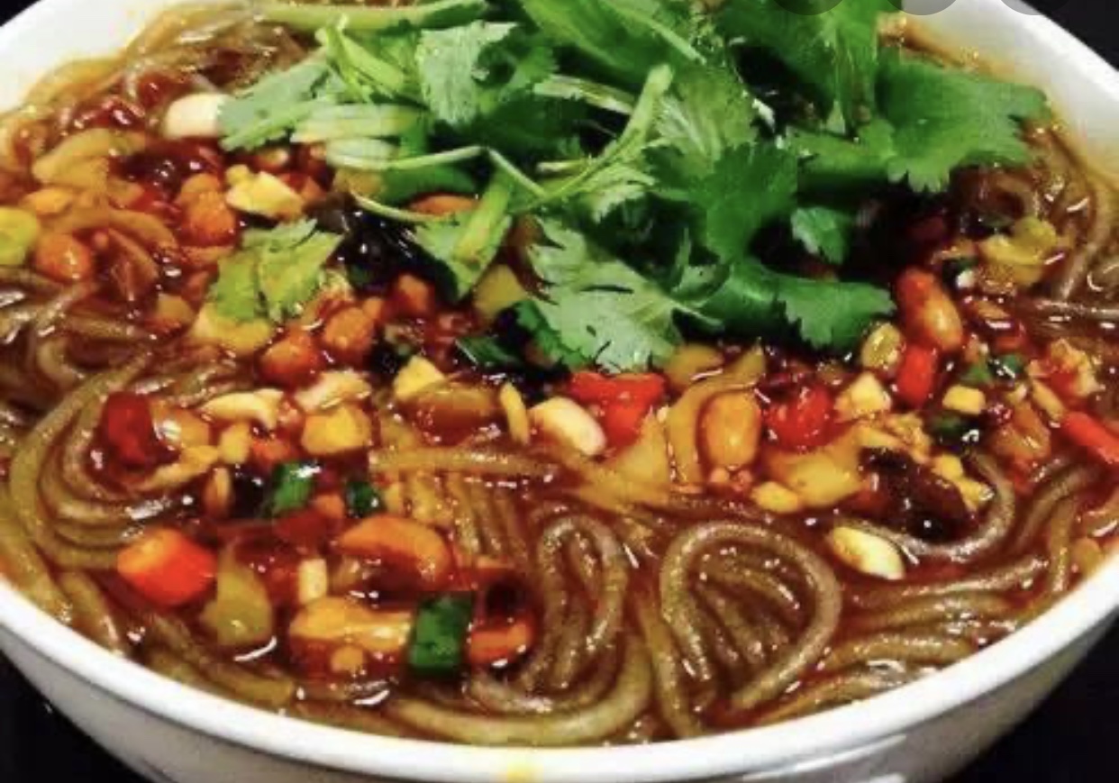 Order Spicy Hot and Sour Noodle  food online from Tra Ling Oriental Cafe store, Boulder on bringmethat.com