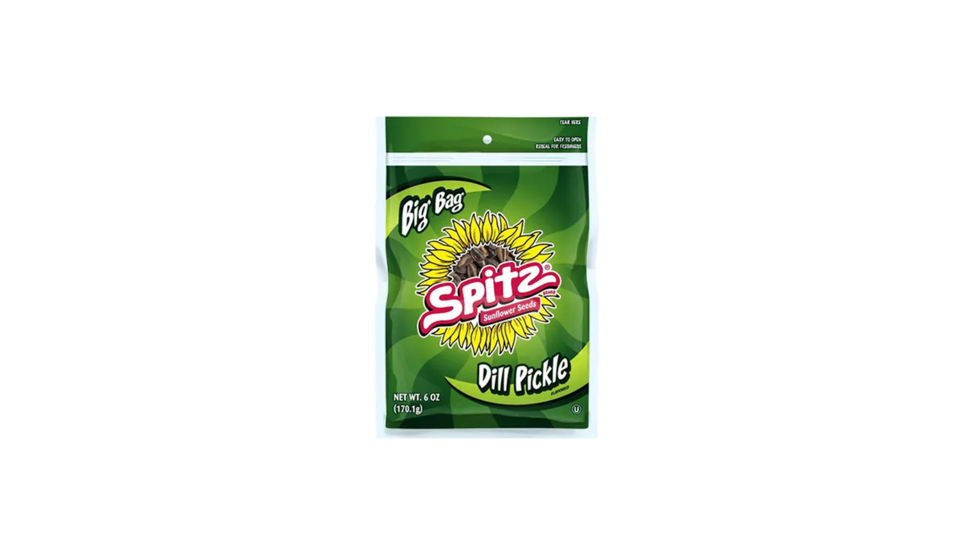 Order Spitz Sunflower Seeds Dill Pickle 6oz food online from Extramile 5451 store, Carlsbad on bringmethat.com