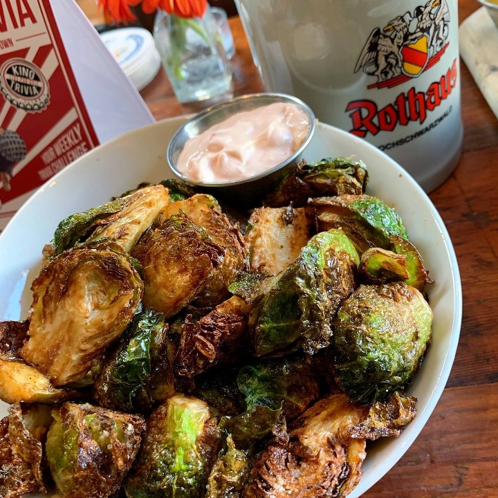 Order Spicy Brussels Sprouts food online from Rasselbock store, Long Beach on bringmethat.com