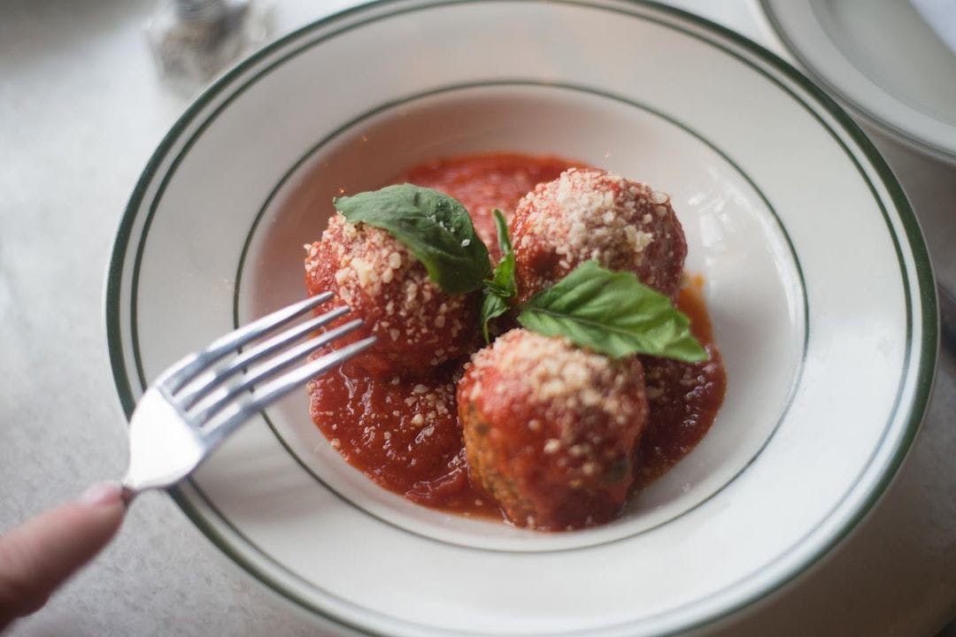 Order Meatballs - Appetizer food online from Capriccio Cafe store, Stamford on bringmethat.com