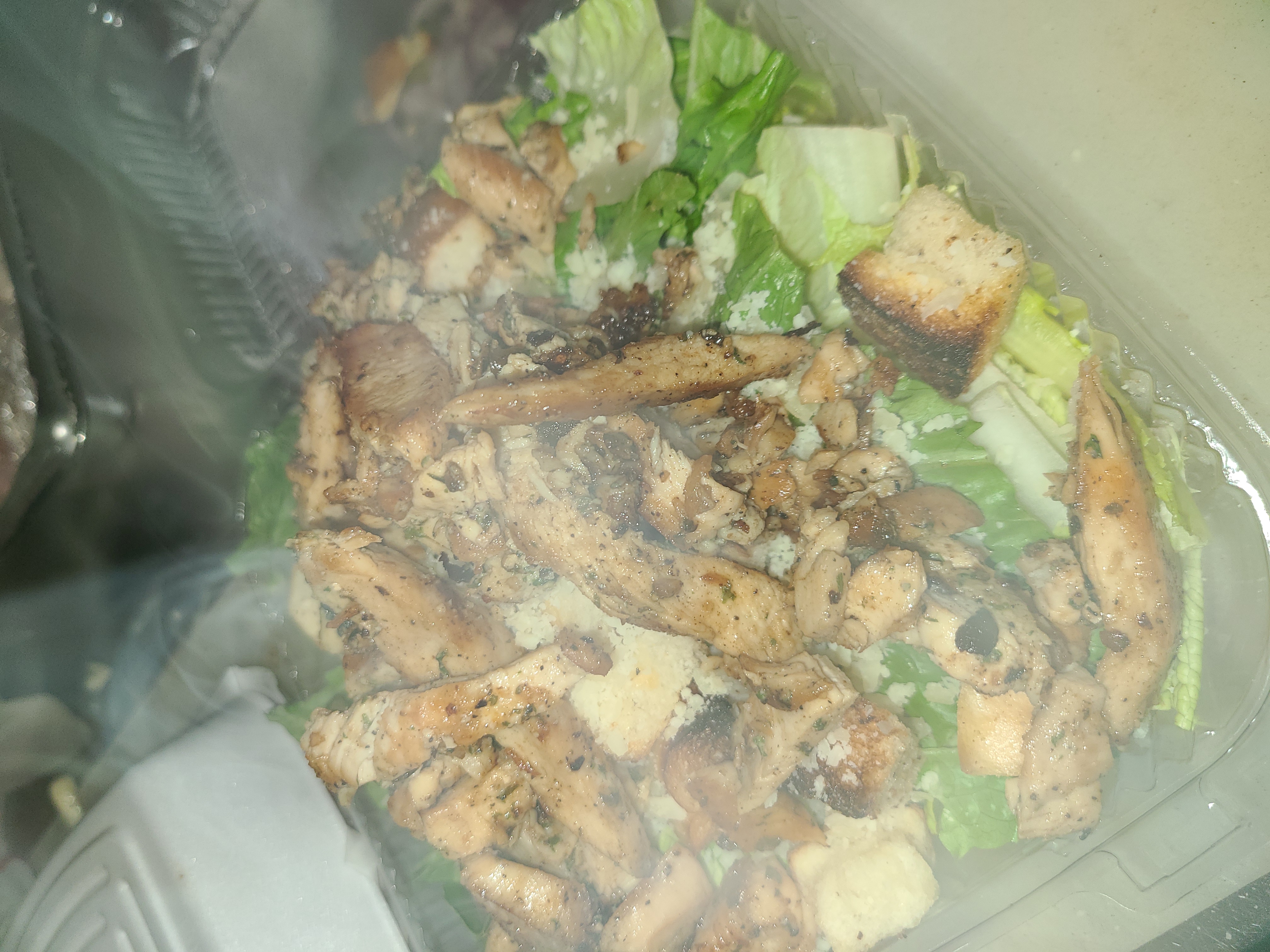 Order  Grilled Chicken ceasar salad food online from La Catrachita Food Truck store, Philadelphia on bringmethat.com