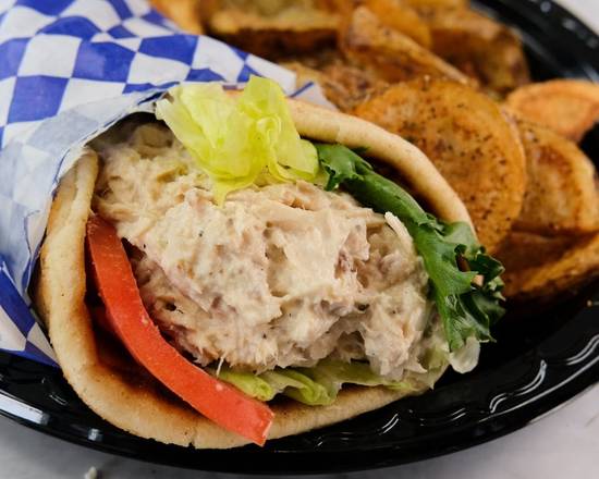 Order Tuna Wrap food online from Grecian Gyro store, Hapeville on bringmethat.com