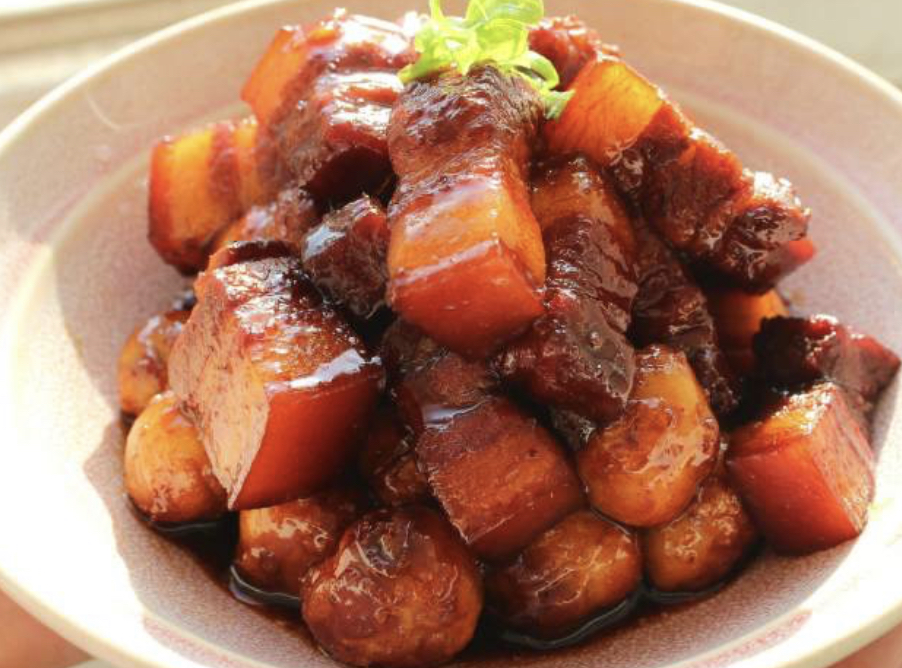 Order Signature Slow Cooked Braised Pork Belly 广元楼小炖肉 food online from Orient House Chinese Restaurant store, Madison on bringmethat.com