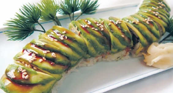 Order  112. Dragon Roll  food online from Maguro Sushi House store, Rochelle Park on bringmethat.com