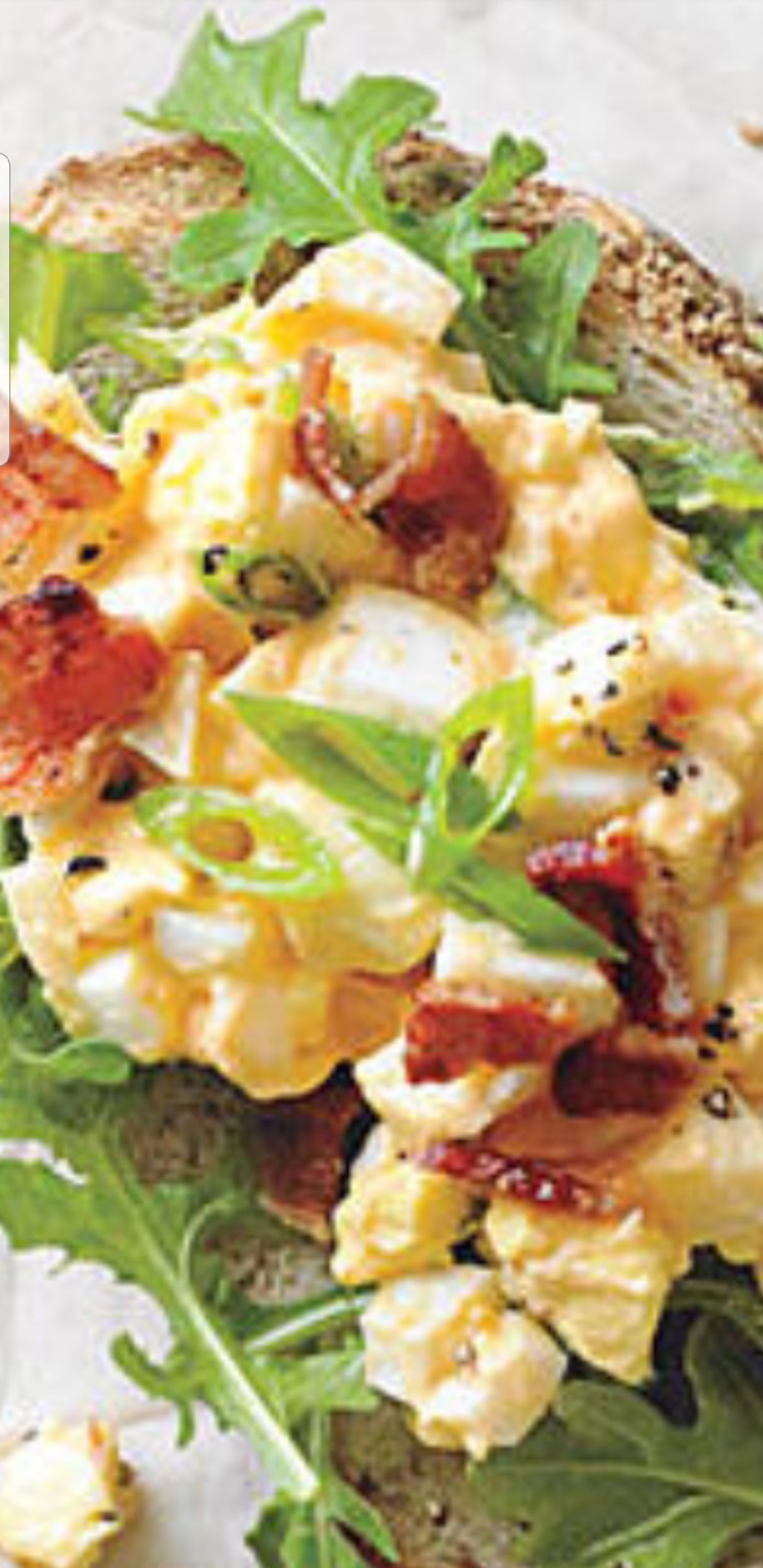 Order The Egg Salad And Bacon Combo food online from Bedford gourmet food store, Brooklyn on bringmethat.com