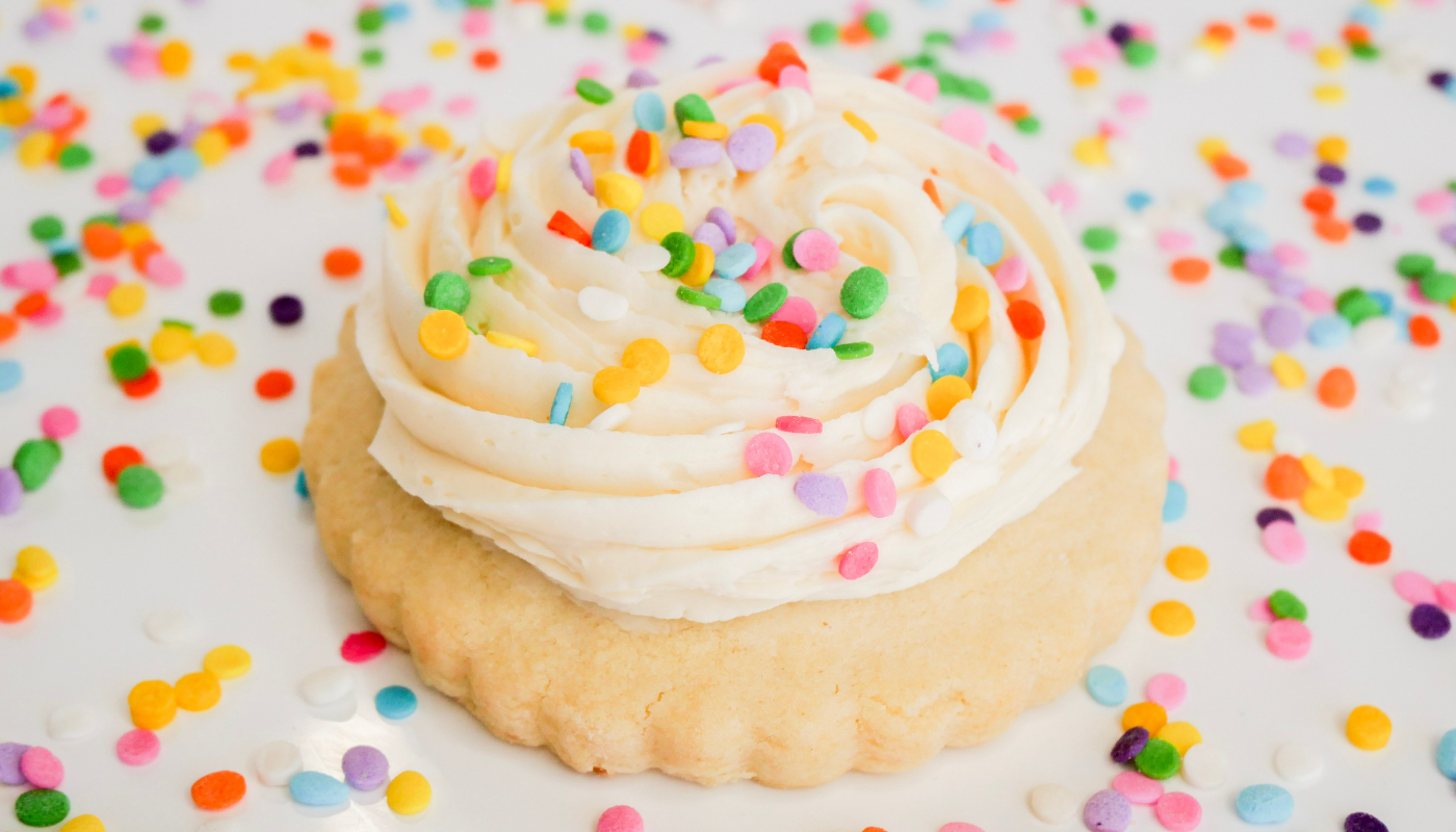 Order Buttercream Cookie 6 Pack food online from Sweetology store, O'Fallon on bringmethat.com