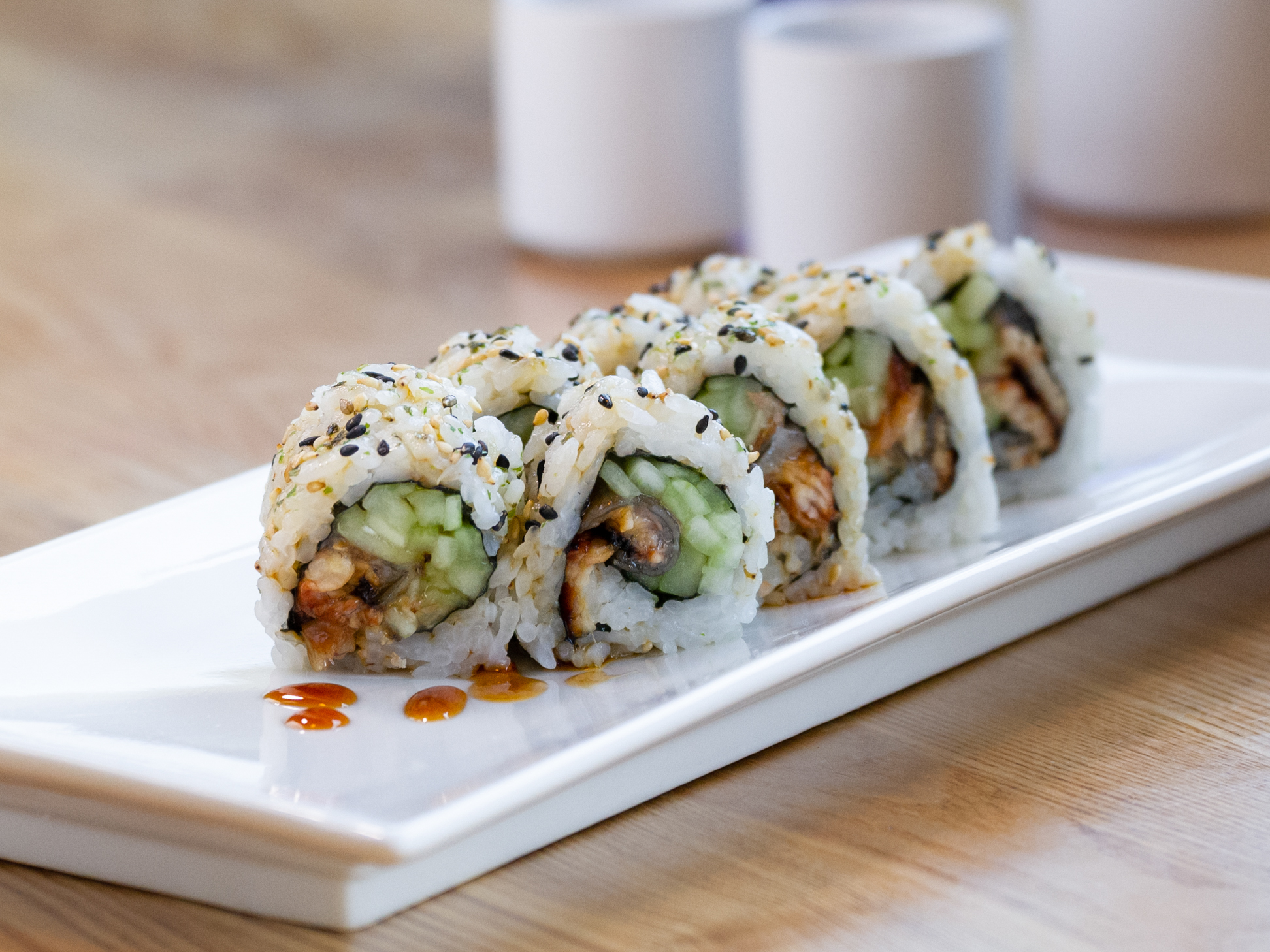 Order Eel Cucumber Roll  food online from Roll Call store, Los Angeles on bringmethat.com