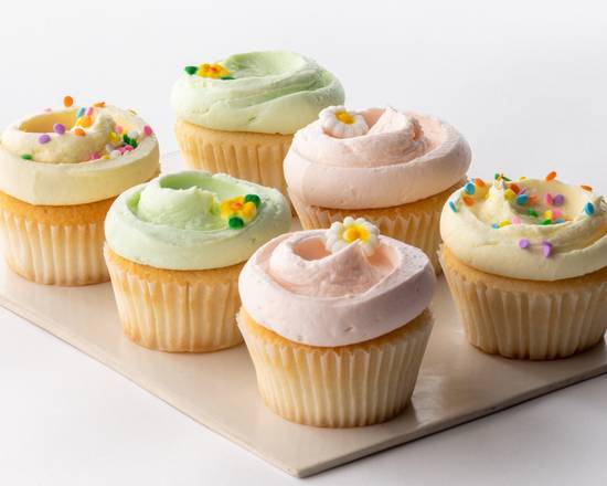Order Six Van/Van Cupcakes to go food online from Magnolia Bakery store, New York on bringmethat.com