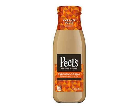 Order Peets Blended Coffee Caramel Dulce 13.7 fl oz food online from Central Liquor Market store, Los Angeles on bringmethat.com