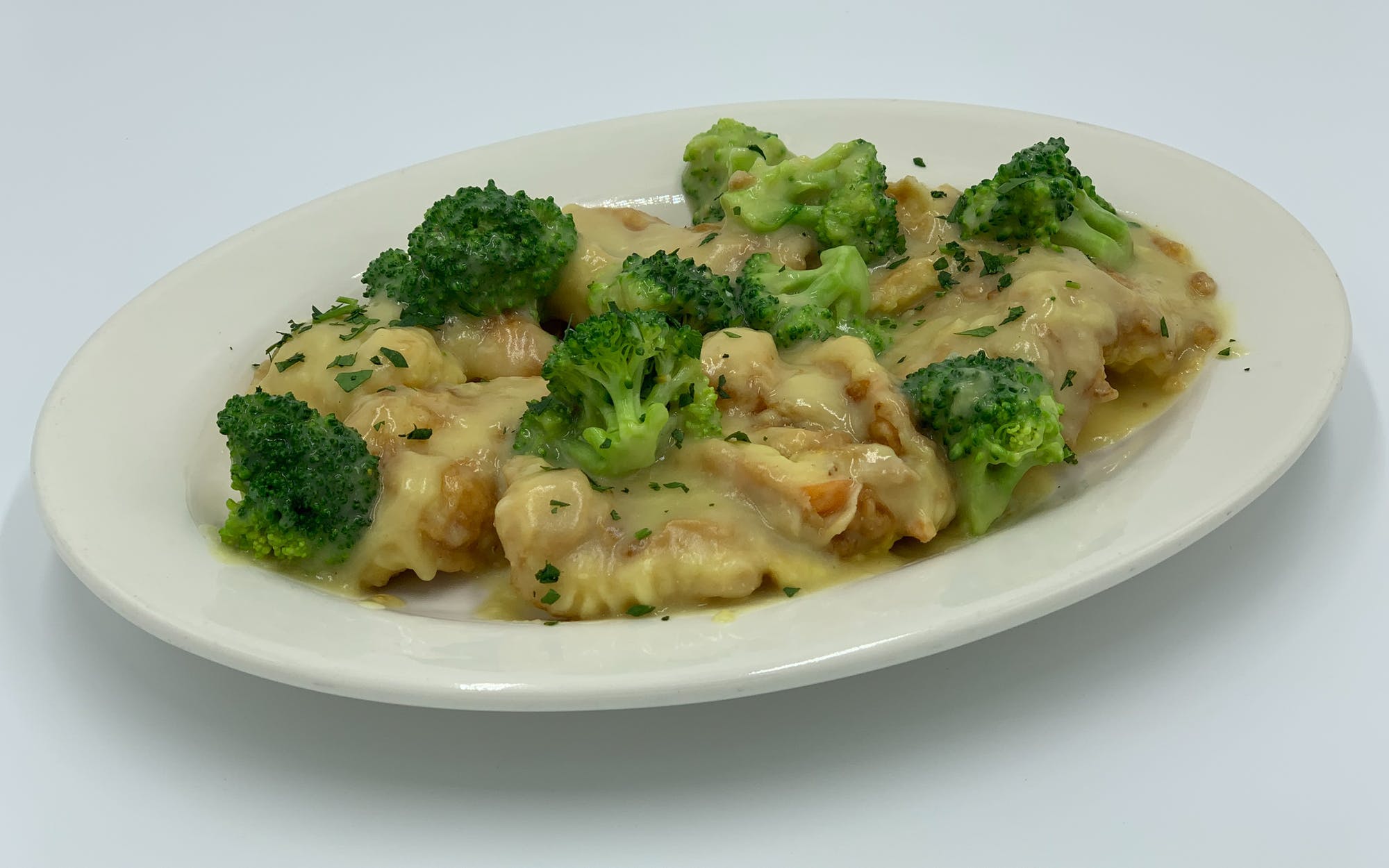 Order Shrimp Francaise - Entree food online from Mario Pizza store, Westbury on bringmethat.com