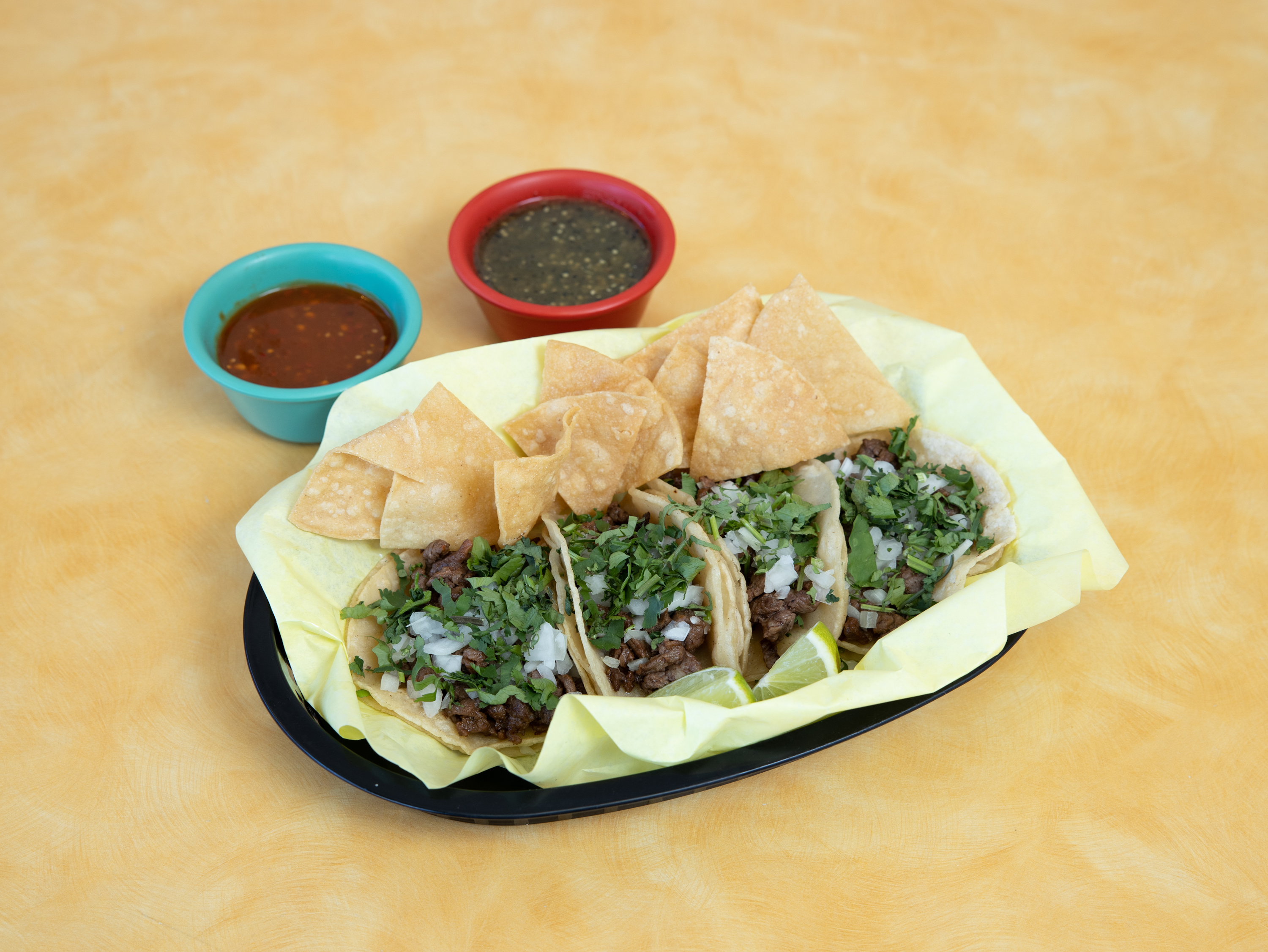 Order Handmade Tortilla Tacos food online from Burrito King store, South El Monte on bringmethat.com