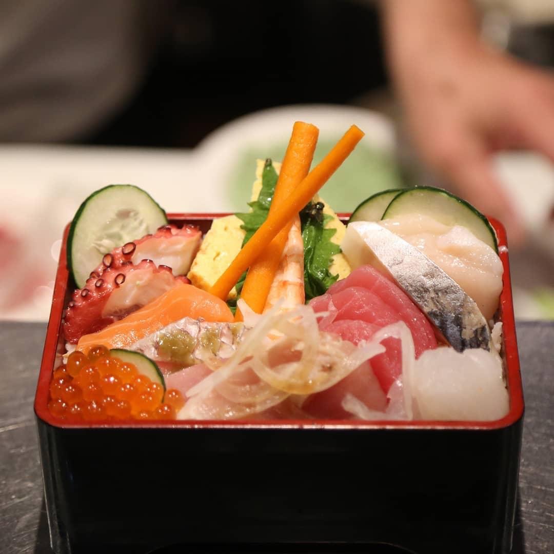 Order Chirashi Sushi food online from Tabi-Ji Japanese Cuisine store, Orange on bringmethat.com