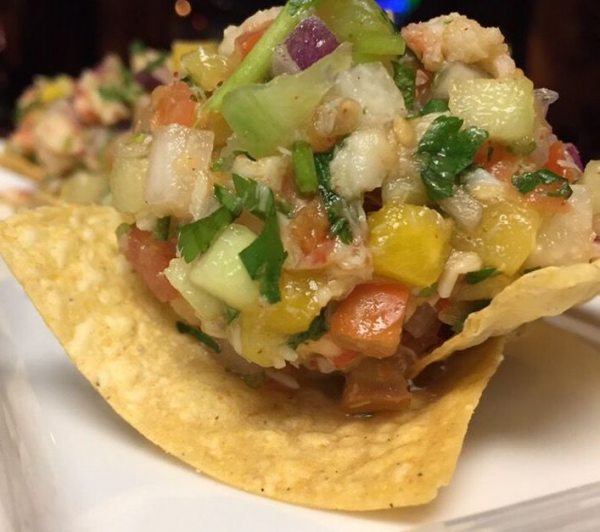 Order Ceviche food online from 100% De Agave Mexican Grill and Cantina store, Denver on bringmethat.com