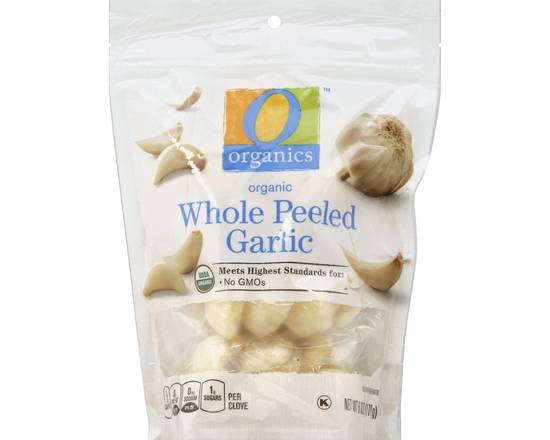 Order O Organics · Organic Whole Peeled Garlic (6 oz) food online from Safeway store, Corte Madera on bringmethat.com