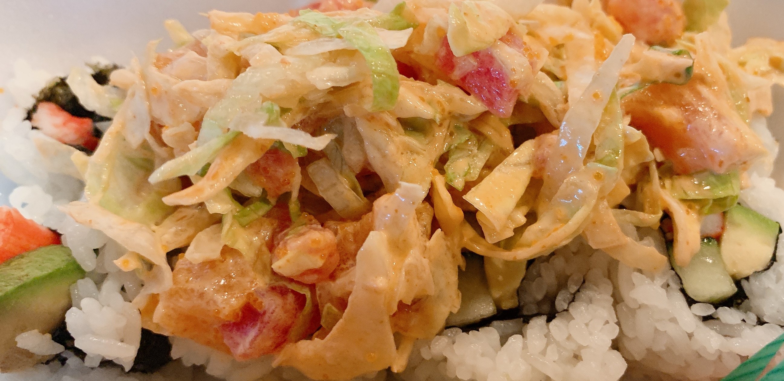 Order 17. Hot Mama Roll food online from Biwako Sushi store, Saline on bringmethat.com