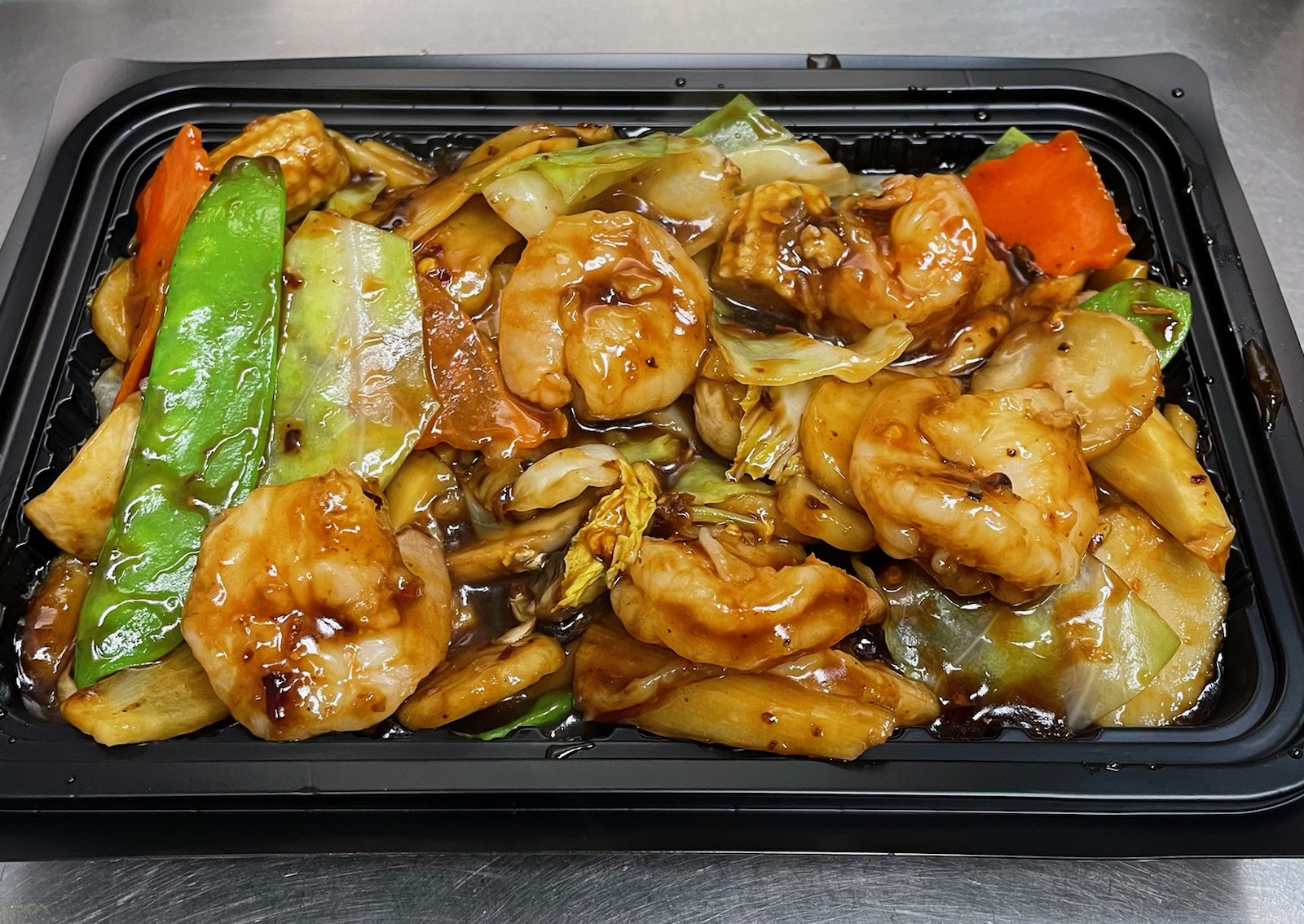 Order CS4. Szechuan Shrimp food online from Szechuan Chinese Restaurant store, Dallas on bringmethat.com