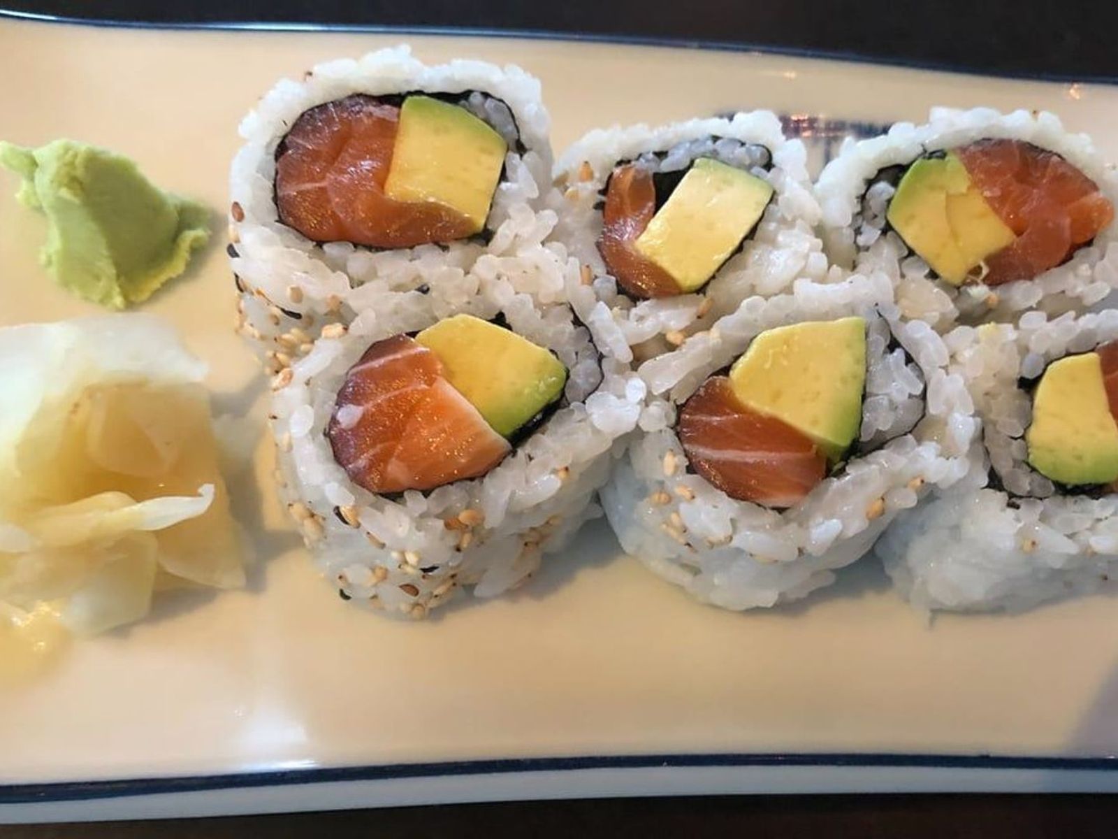 Order Salmon & Avocado food online from Sushi Aoi store, Washington on bringmethat.com