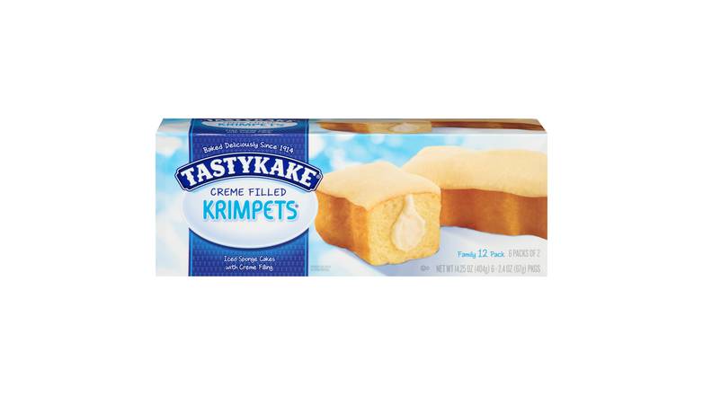 Order Tastykake® Crème Filled Krimpets® 6-2.4 oz. Packages food online from Gud2Go store, Marlton on bringmethat.com