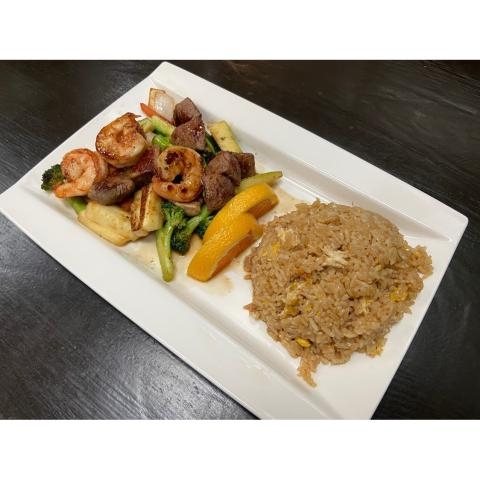 Order Sirloin Steak & Shrimp Hibachi food online from Ginza store, Bloomfield on bringmethat.com