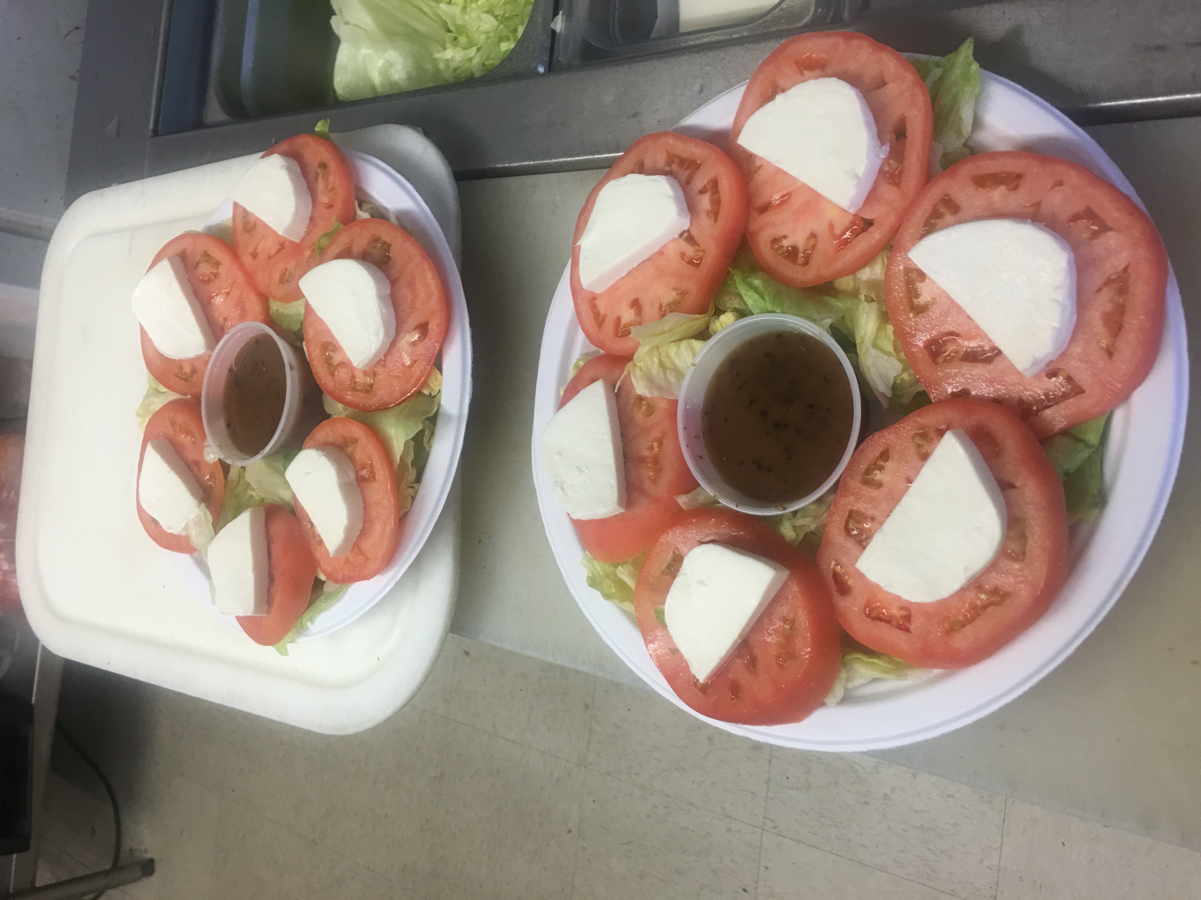 Order Caprese Salad food online from Natalie's Pizza store, Allston on bringmethat.com