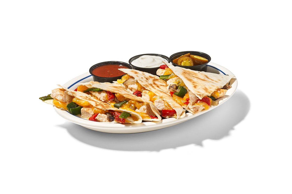 Order NEW! Chicken Quesadilla food online from Ihop store, Daly City on bringmethat.com