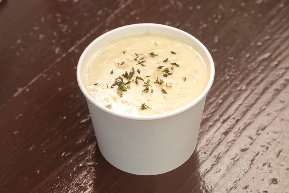 Order NE Clam Chowder (Cup) food online from Captain Kidds Fish Market & Restaurant store, Redondo Beach on bringmethat.com