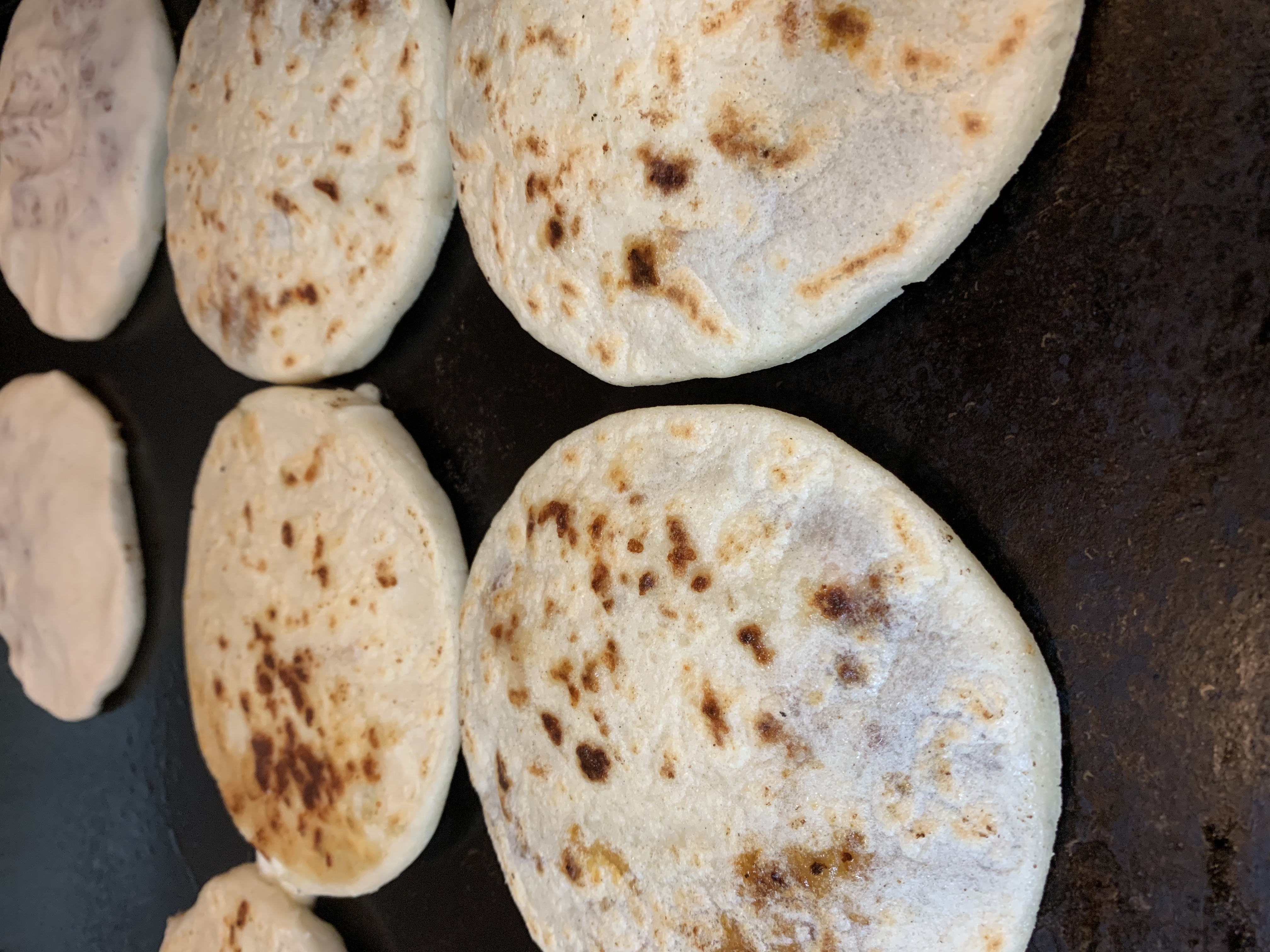 Order G2. Beans and Cheese Pupusa food online from Guana Cafe store, Irving on bringmethat.com
