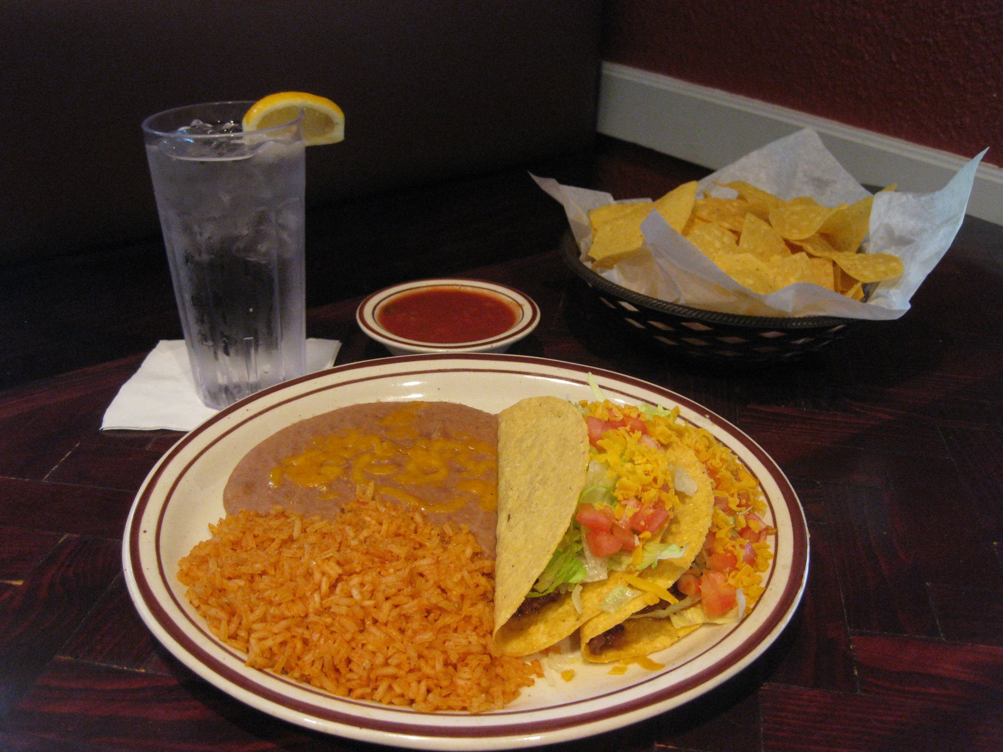 Order Enchilada Dinner food online from La Playa Maya store, Fort Worth on bringmethat.com