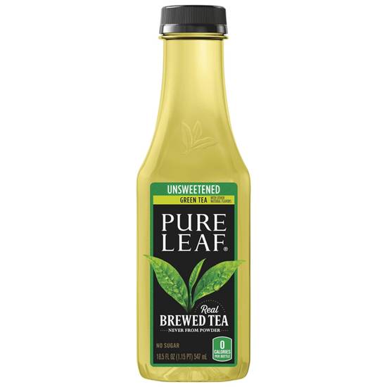 Order Pure Leaf Unsweetened Green Tea food online from Exxon Food Mart store, Port Huron on bringmethat.com