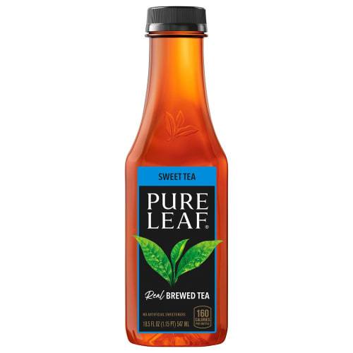 Order Pure Leaf · Sweet Real Brewed Tea (18.5 fl oz) food online from Mesa Liquor store, Mesa on bringmethat.com