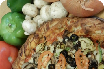Order Vegetarian Pizza food online from Beach Pizza store, Grover Beach on bringmethat.com