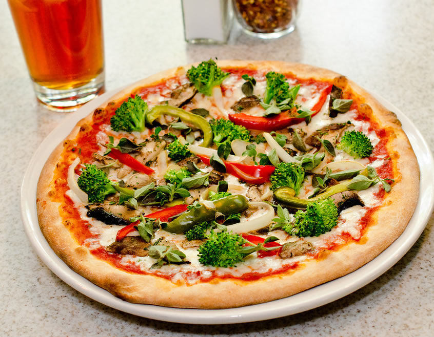 Order Wood-Roasted Vegetable Pizza food online from Brixx Wood Fired Pizza store, Greensboro on bringmethat.com